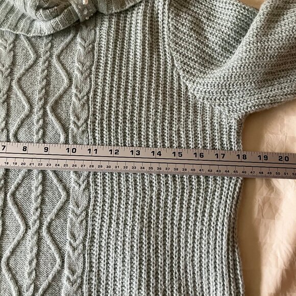 Axes Femme Women's Blue Sweater Pullover Top Size M - Picture 12 of 13